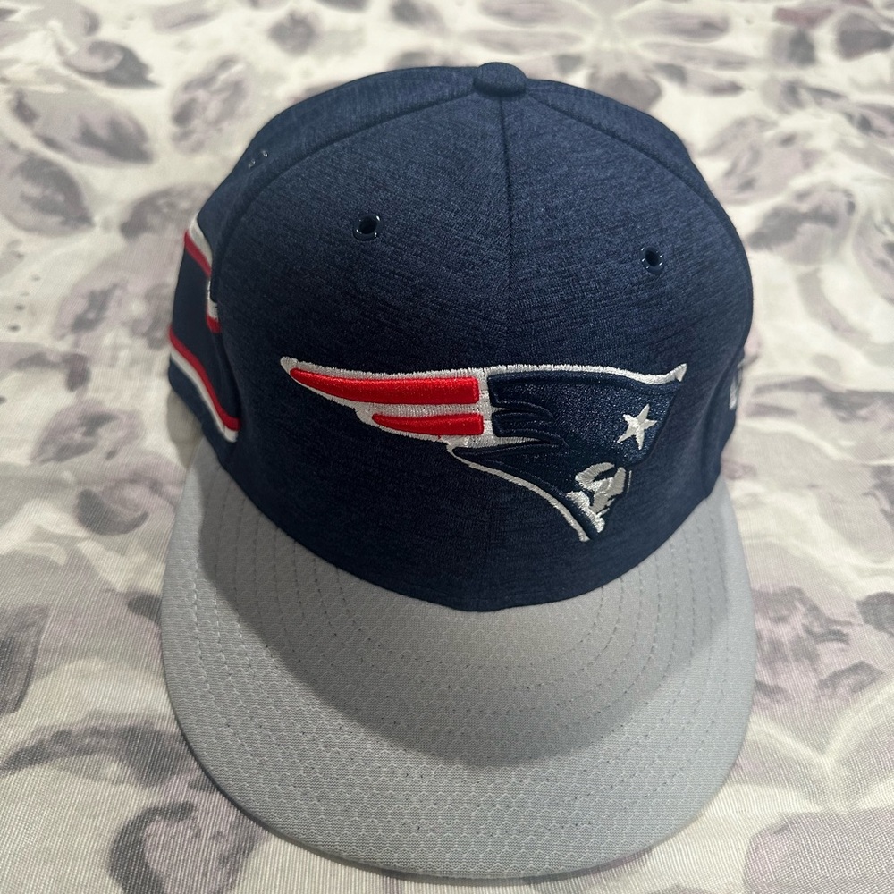 New England Patriots new era hat size 7 3/8